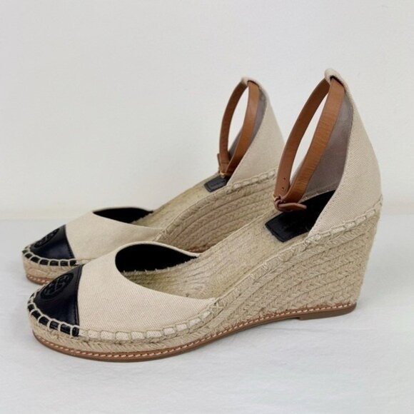Tory Burch Color-Block Espadrille Wedges main image 4